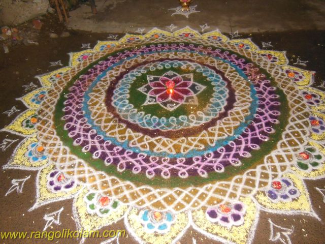 Different sikku kolam