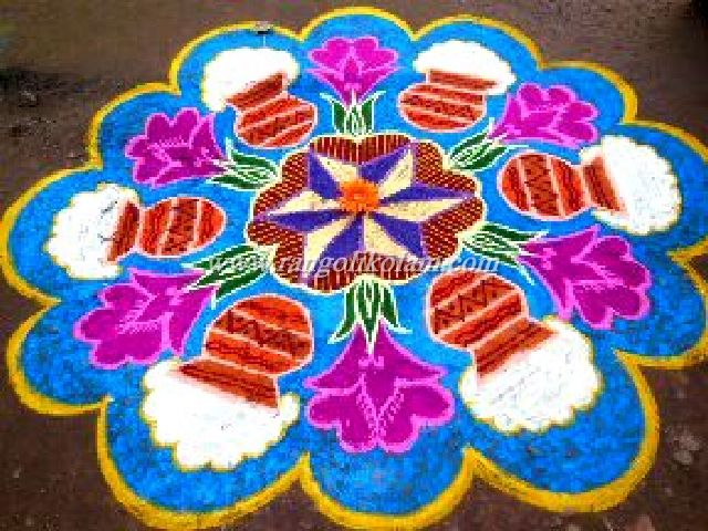 pongal kolam