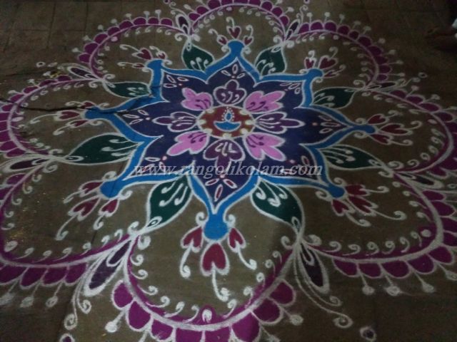 without dot kolam