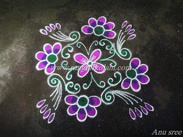 flower kolam AS3