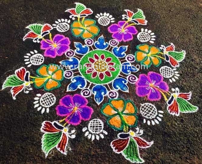 Latest kolam