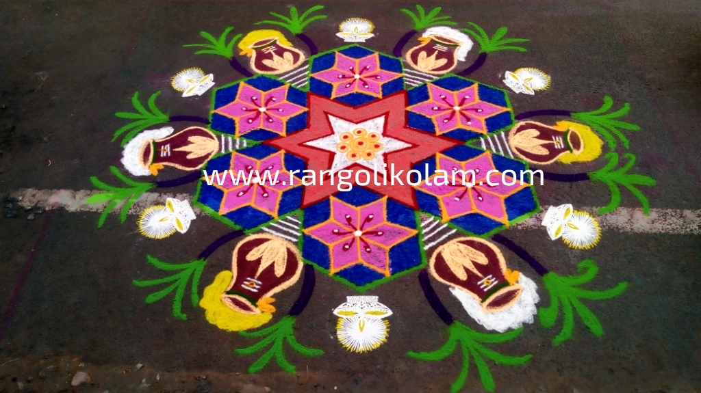 Pongal kolam