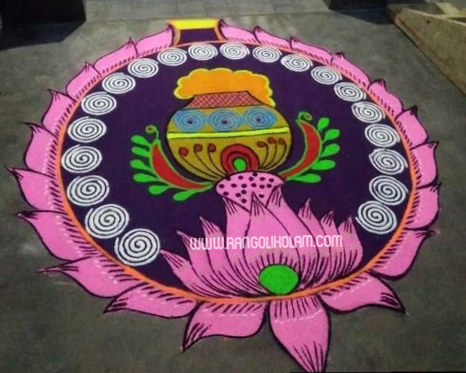 Pongal kolam